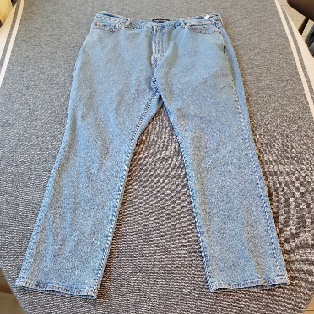 Abercrombie & Fitch Jeans Men's 40x32 Blue Athletic Straight Vintage Stretch